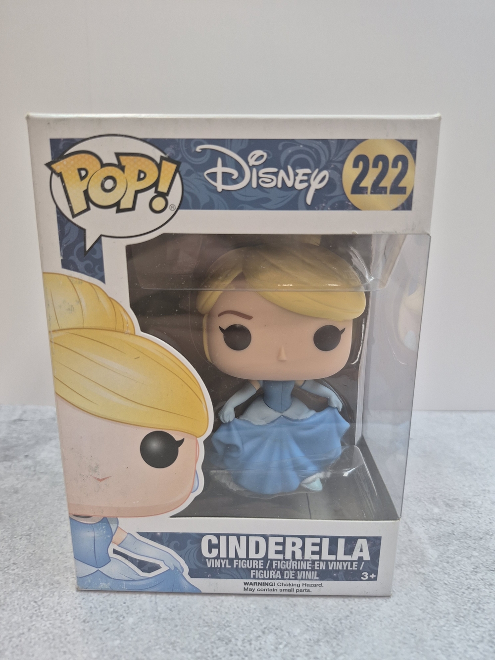 Funko Pop! Disney #222 Cinderella Vinyl Figure - Blue